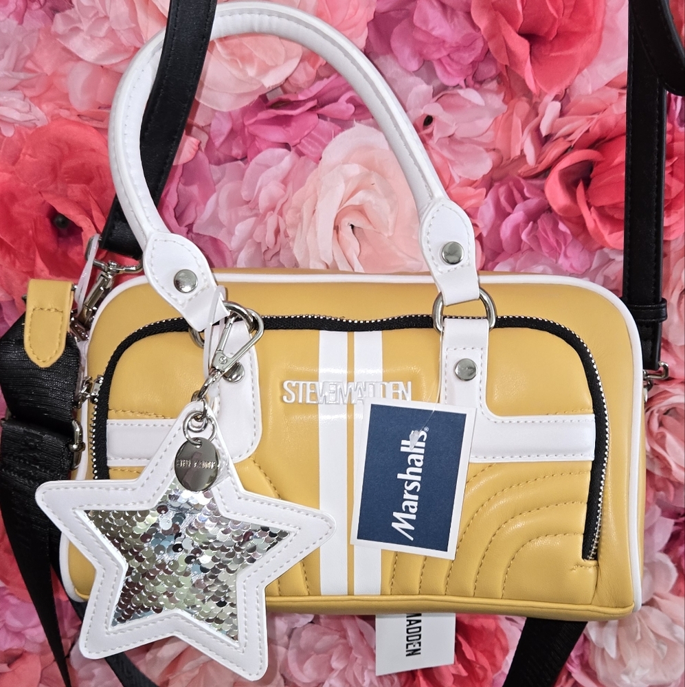 Steve Madden Mustard Satchel Bag
